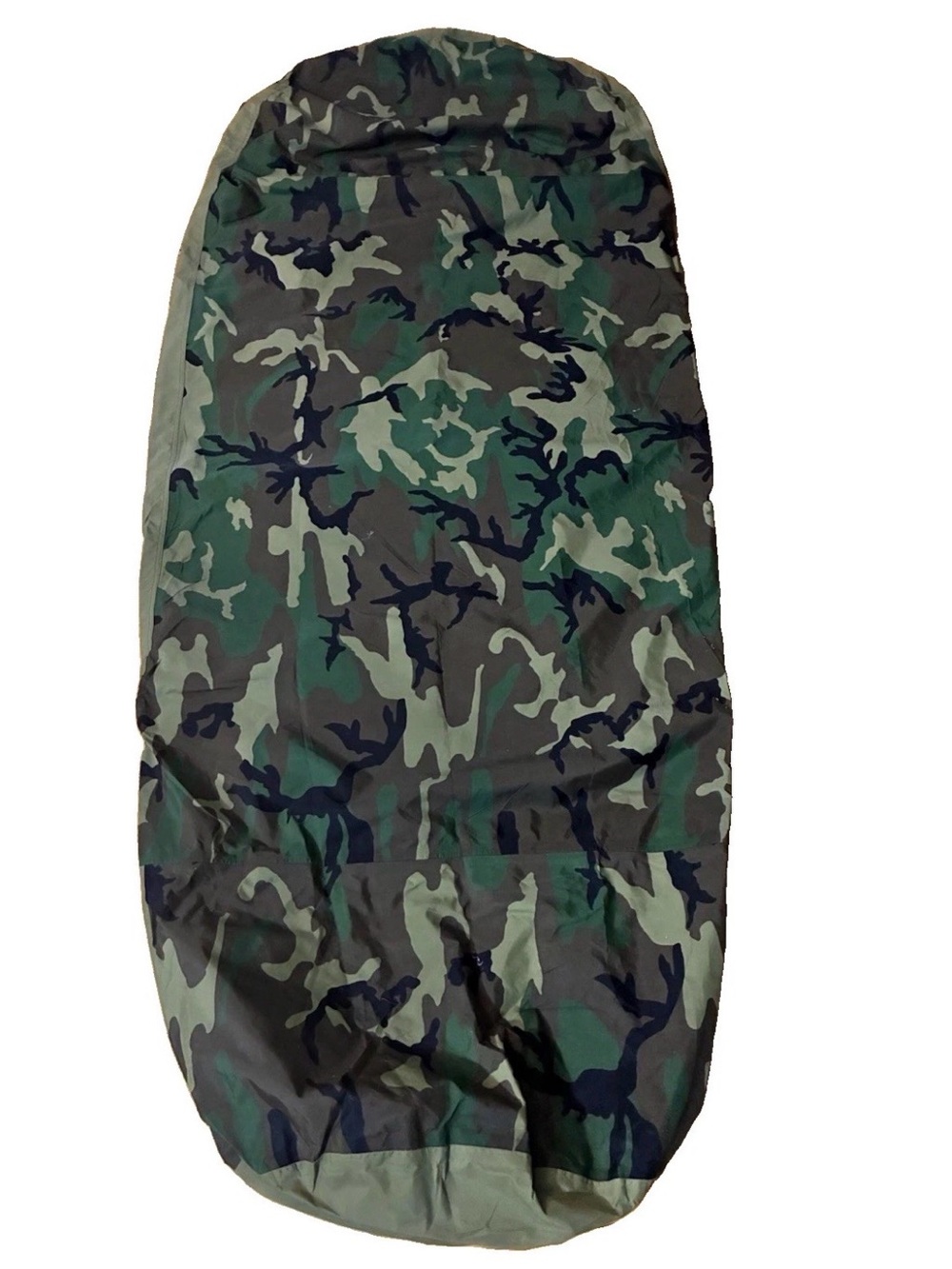US Military Woodland Camo Bivy Cover for Sleeping Bag, NWOT
